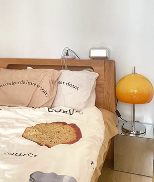 Mushroom Brown Table Lamp