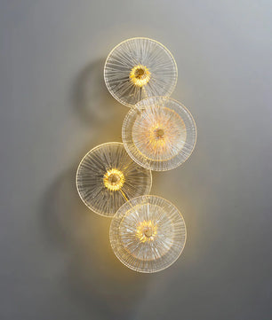 Lotus Leaves Wall Lamp
