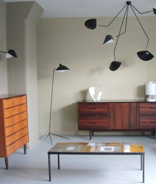 Serge Mouille Ceiling Lamp B