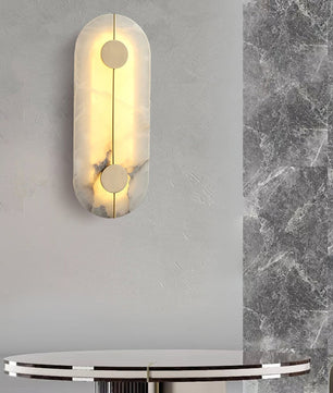 Artistic Alabaster Wall Lamp