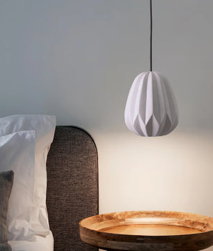 Papaya Resin Pendant Lamp