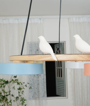 Sienna Bird Round Chandelier