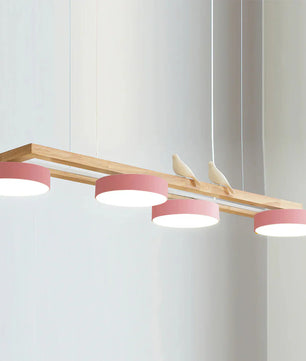 Sienna Bird Long Chandelier