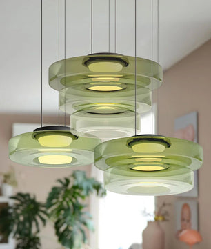 Nordic postmodern creative glass pendant light