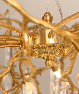 Branchs Brass Chandelier