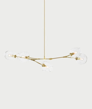 Perry Globe Horizontal Chandelier