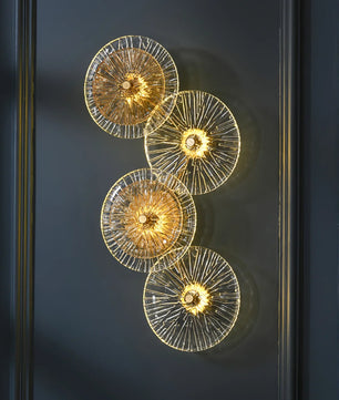 Lotus Leaves Wall Lamp