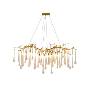 Aqua Makrama Chandeliers