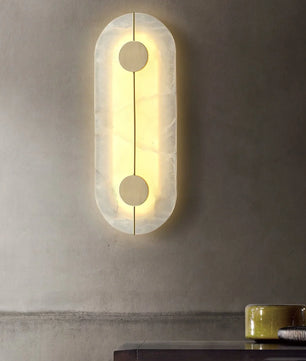 Artistic Alabaster Wall Lamp