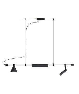 Horizontal Linear LED Pendant Lamp