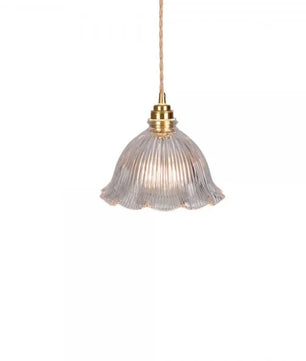 Nordic Retro Flower Glass Pendant Lamp S45