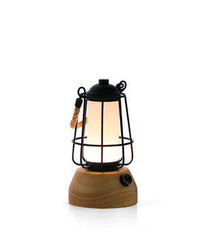 Hemp Rope Lantern Outdoor Table Lamp