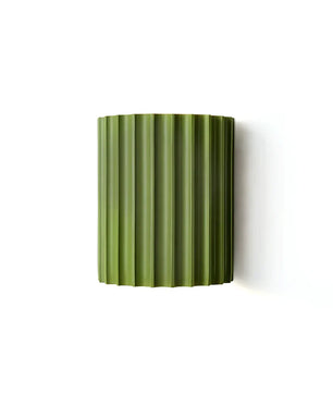 Fluted Resin Wall Lamp