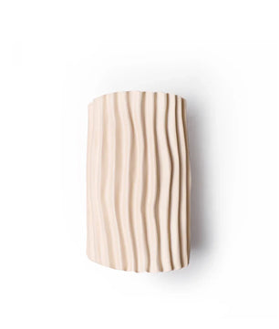 Pleated Resin Wall Lamp