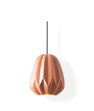 Papaya Resin Pendant Lamp