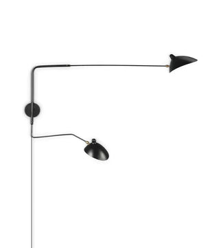 Serge Mouille Plug In Wall Lamp