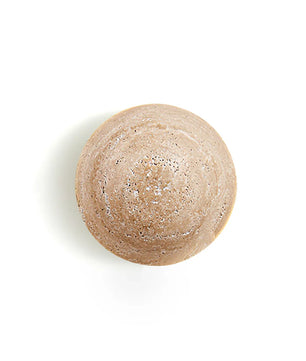 Round Travertine Wall Lamp