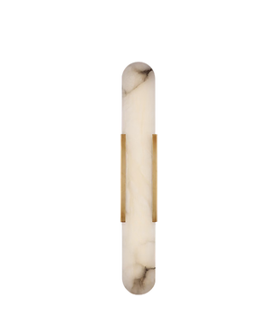 Stelo Alabaster Elongated Wall Sconce