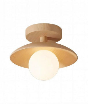 Rustic Wooden Ceiling Lamp S36