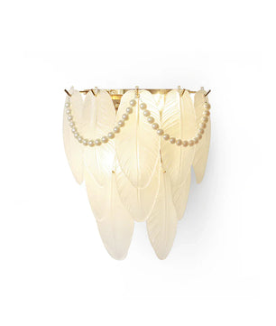 Feather Pearl Wall Lamp