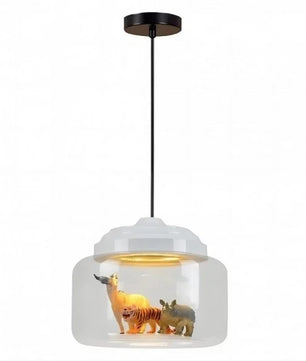 Creative Little Zoo Glass Pendant Light S91