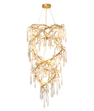 Spiral Branches Chandelier