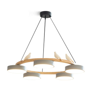 Sienna Bird Round Chandelier