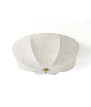Orchid Fabric Ceiling Lamp