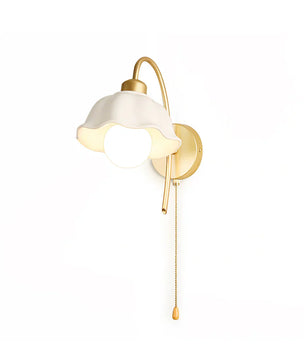 Flower Ceramic Wall Lamp