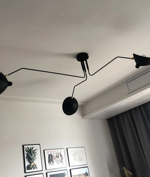 Serge Mouille Ceiling Light A