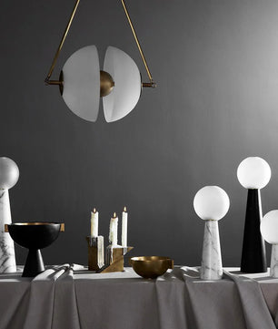 Oyster Glass Pendant Lamp