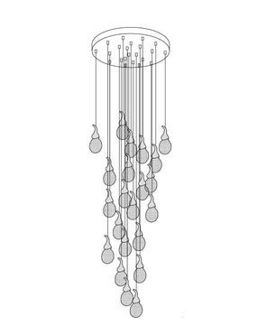Leo Bubble Chandelier
