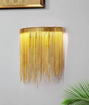 Cadena Tassel Wall Lamp