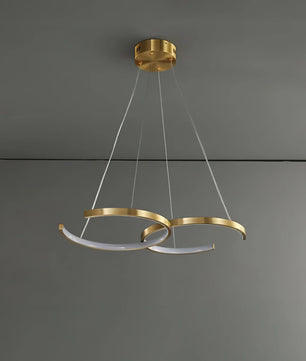 Double Rings Pendant Light