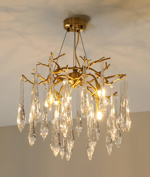 Branchs Brass Chandelier