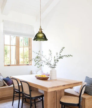 Nordic Retro Flower Glass Pendant Lamp S45