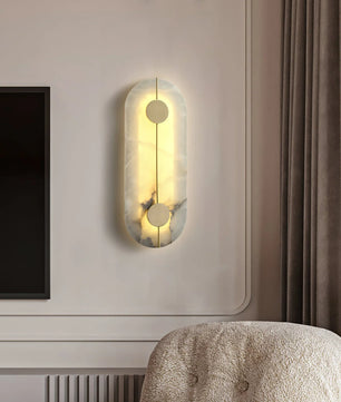 Artistic Alabaster Wall Lamp