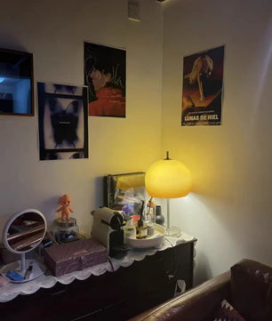 Mushroom Brown Table Lamp