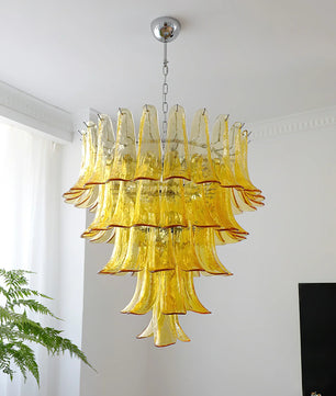 Murano Petal Chandelier