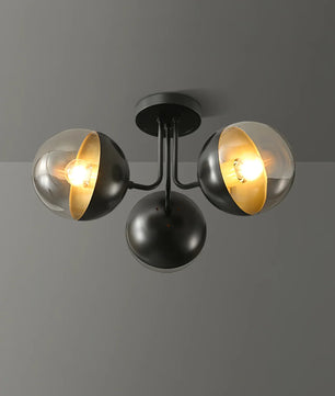 Brass Globulars Ceiling Lamp