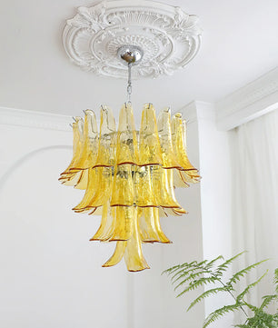 Murano Petal Chandelier