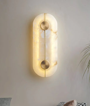 Artistic Alabaster Wall Lamp