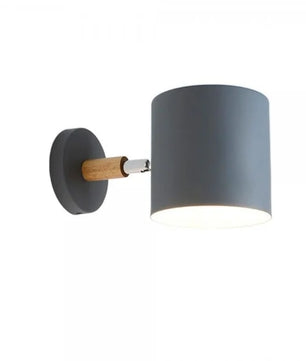 Nordic Macaron Cylinder Rotatable Wall Lamp S38