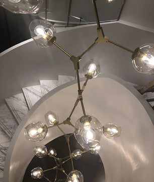 Bifurcation Bubble Chandeliers
