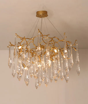 Branchs Brass Chandelier