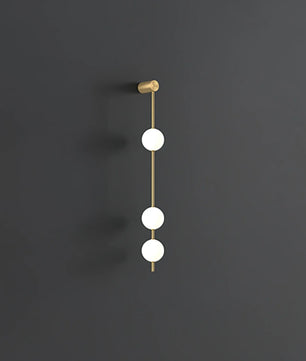 Vertical Balls Wall Lamp
