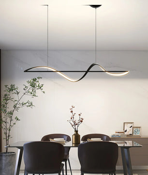 Whisper Linear Island Chandelier