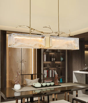 Thalassa Glass Chandelier
