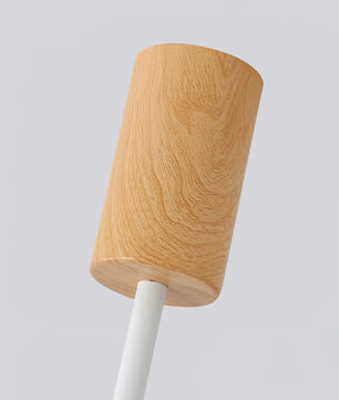 Molecural Wood Chandelier