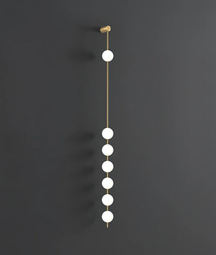 Vertical Balls Wall Lamp